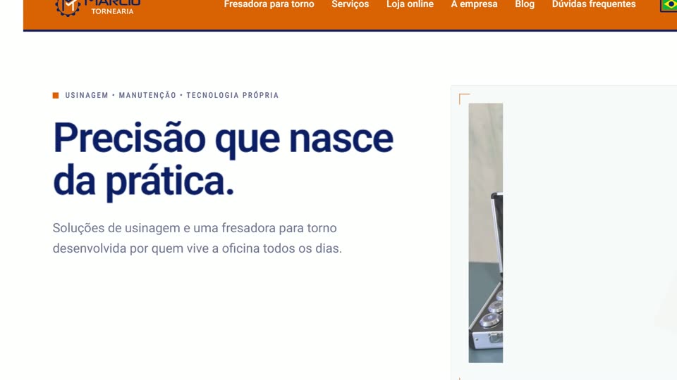 Márcio Tornearia: Website development and systems